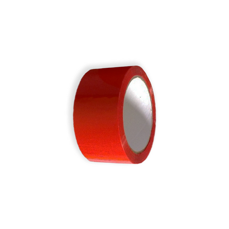 Adhesif rouleau rouge 50 x 66 m