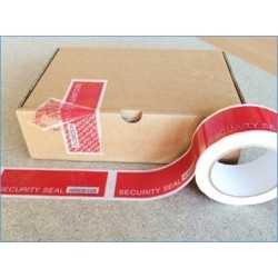 Adhesif rouleau securise 5cm x50 m numerotation+perforation / Unite