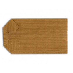 Sac kraft ecorne simple ecru num. 08 (50g - 165x265 mm) / 100