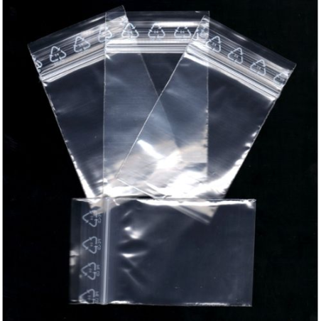 Sac plastique polyethylene ZIP (50micron - 120x180 mm) / 100