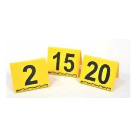 Plot de marquage millimetre H.7.5 cm L. 9 cm (1 a 20)